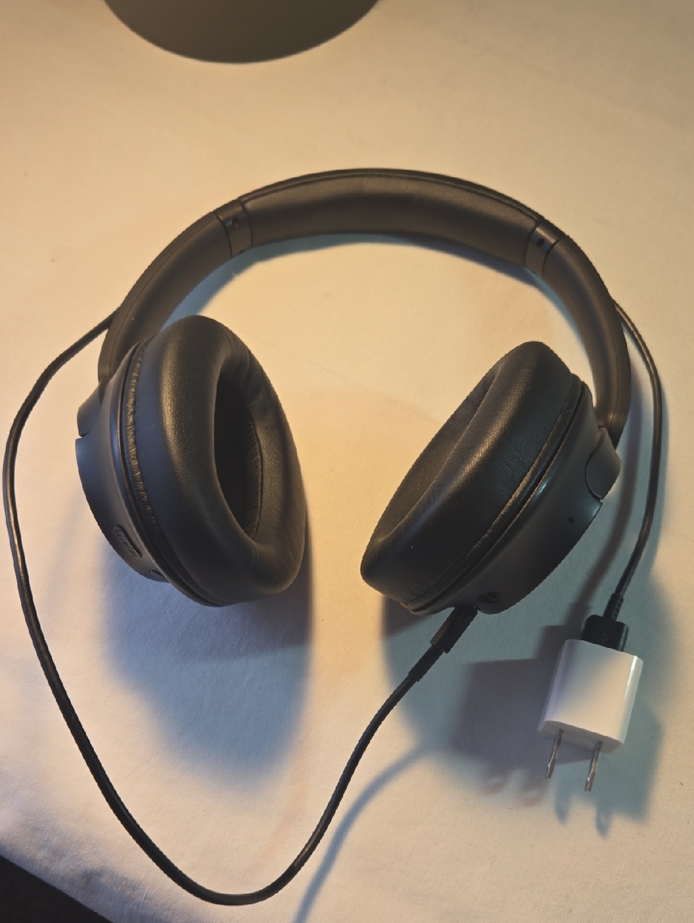 SONY Black Over-Ear Wired Headphones